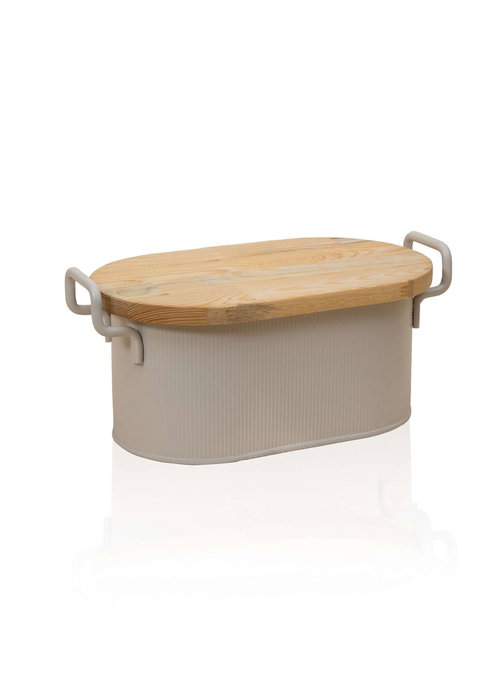 Hermia Caja de Pan Beige